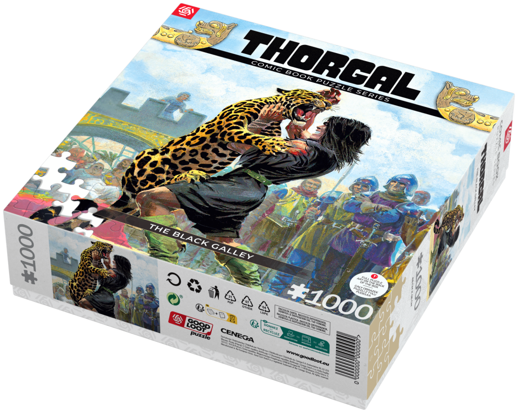 Puzzle Comic Book: Thorgal Czarna Galera 1000 elementów